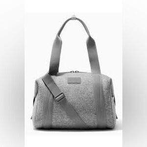 Dagne Dover Landon Medium Neoprene Carryall- heather grey